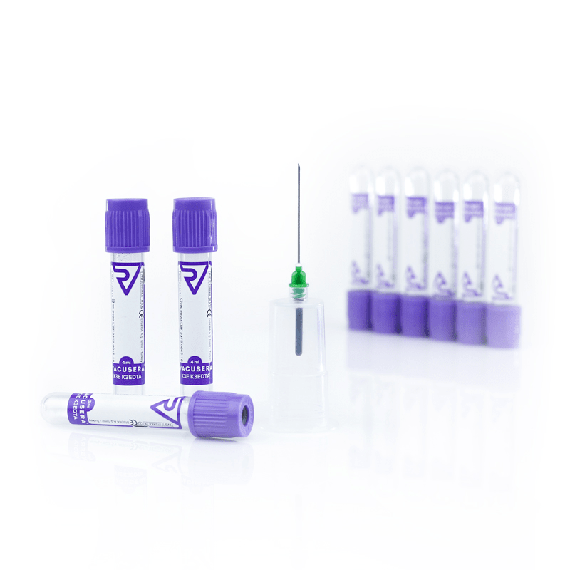 Пробірка Вакуумна VACUSERA®, 2мл, з К3 ЕДТА 13x75 мм, №100